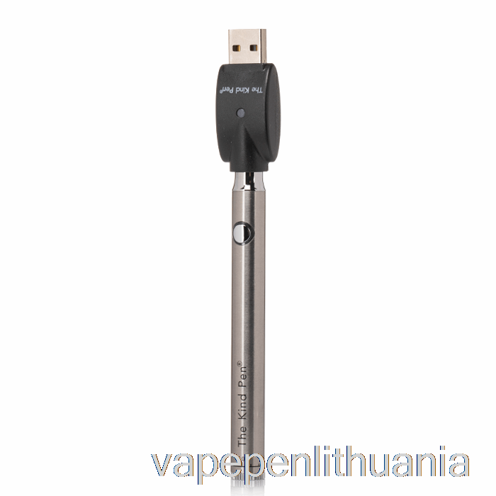 Natūra Rašiklis Twist Vv 510 Baterija Sidabro Vape Skystis